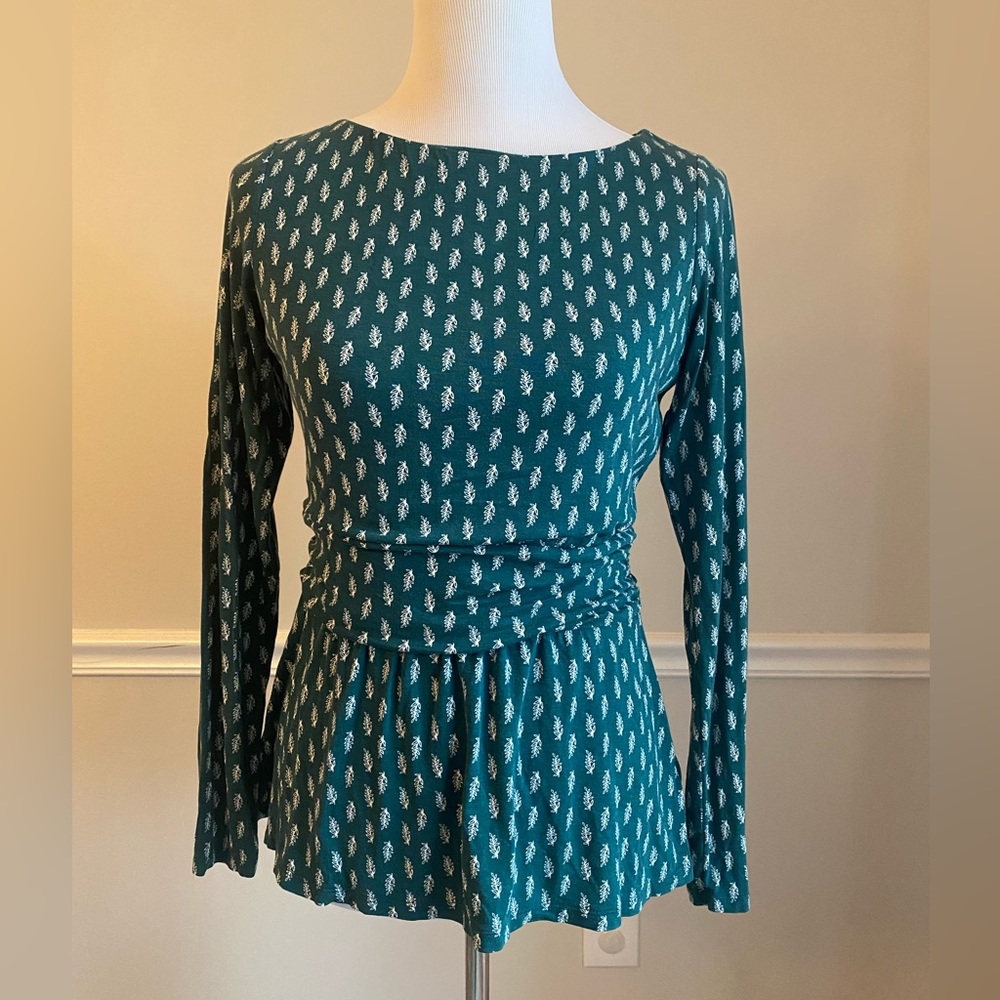 Boden forest green top